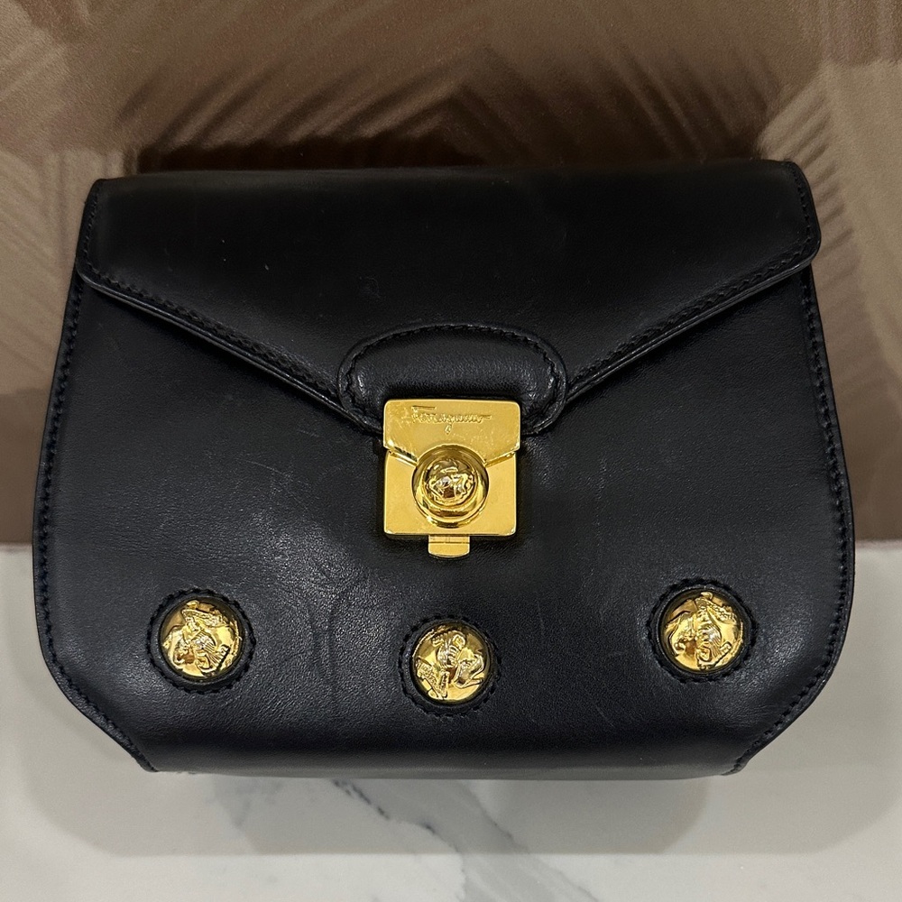 Vintage Salvatore Ferragamo Cross Body Bag